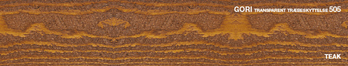 GORI 505 transparent træbeskyttelse teak 5 liter